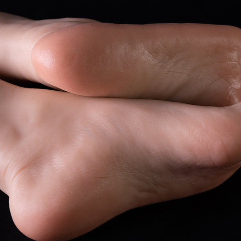 Platinum Silicone Foot Model Female Feet Realistic Display Toe