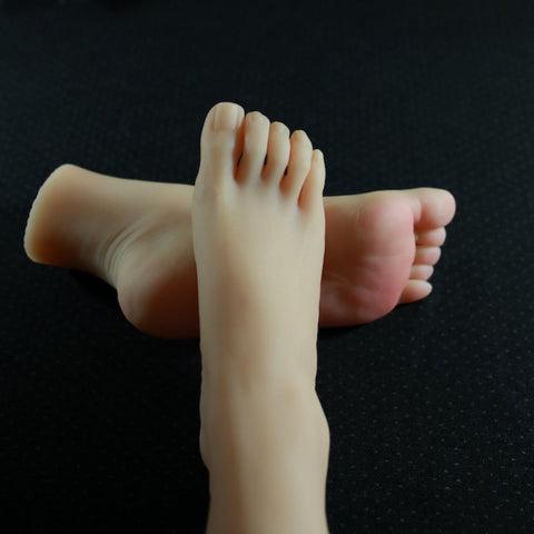Full Silicone Foot,Sex toys Female Foot Fetish Feet Model 36# A